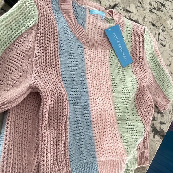 Pastel 2 piece Top and Skirt Set - Picture 2 of 6